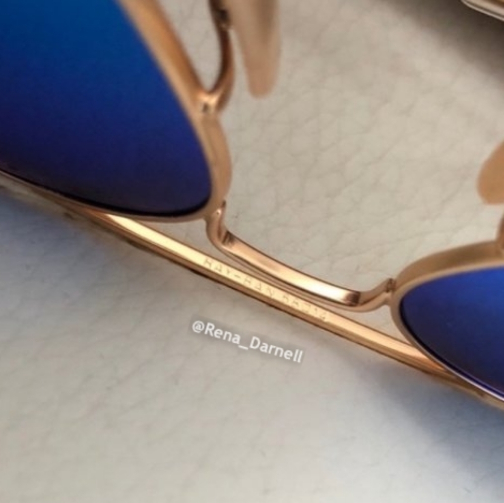 Ray-Ban Aviator RB3025 Blue Mirror New - Picture 6 of 14